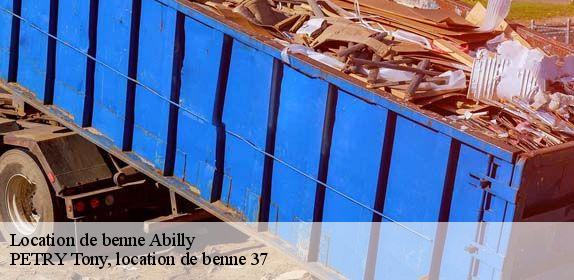 Location de benne  abilly-37160 PETRY Tony, location de benne 37