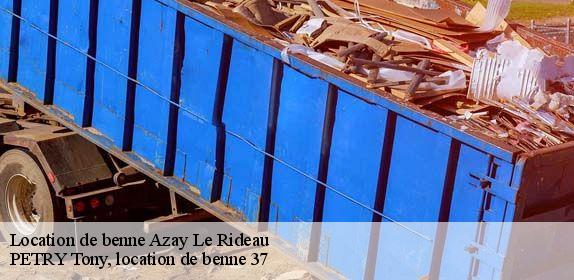 Location de benne  azay-le-rideau-37190 PETRY Tony, location de benne 37