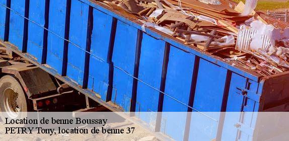 Location de benne  boussay-37290 PETRY Tony, location de benne 37