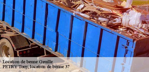 Location de benne  genille-37460 PETRY Tony, location de benne 37